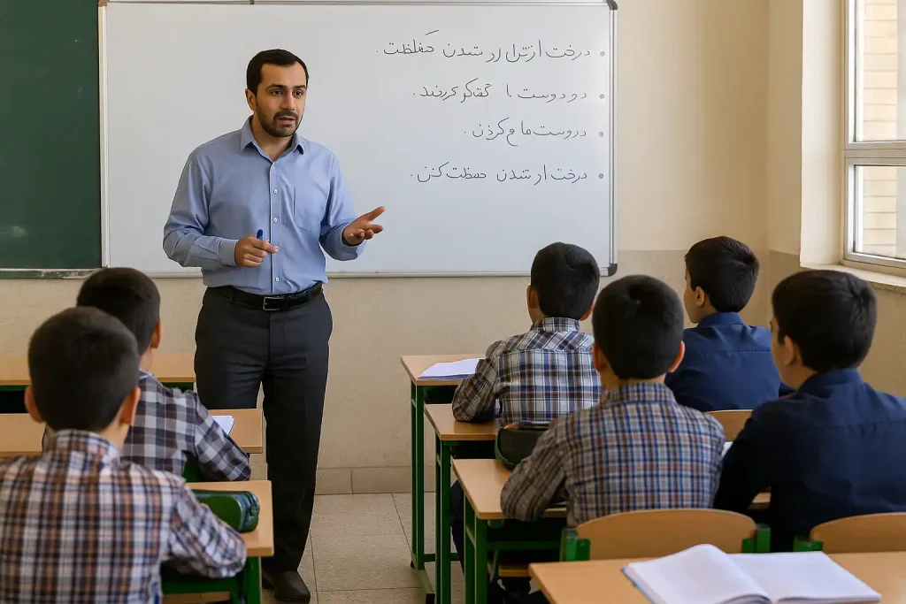 نقش معلم در تربیت فرزندان